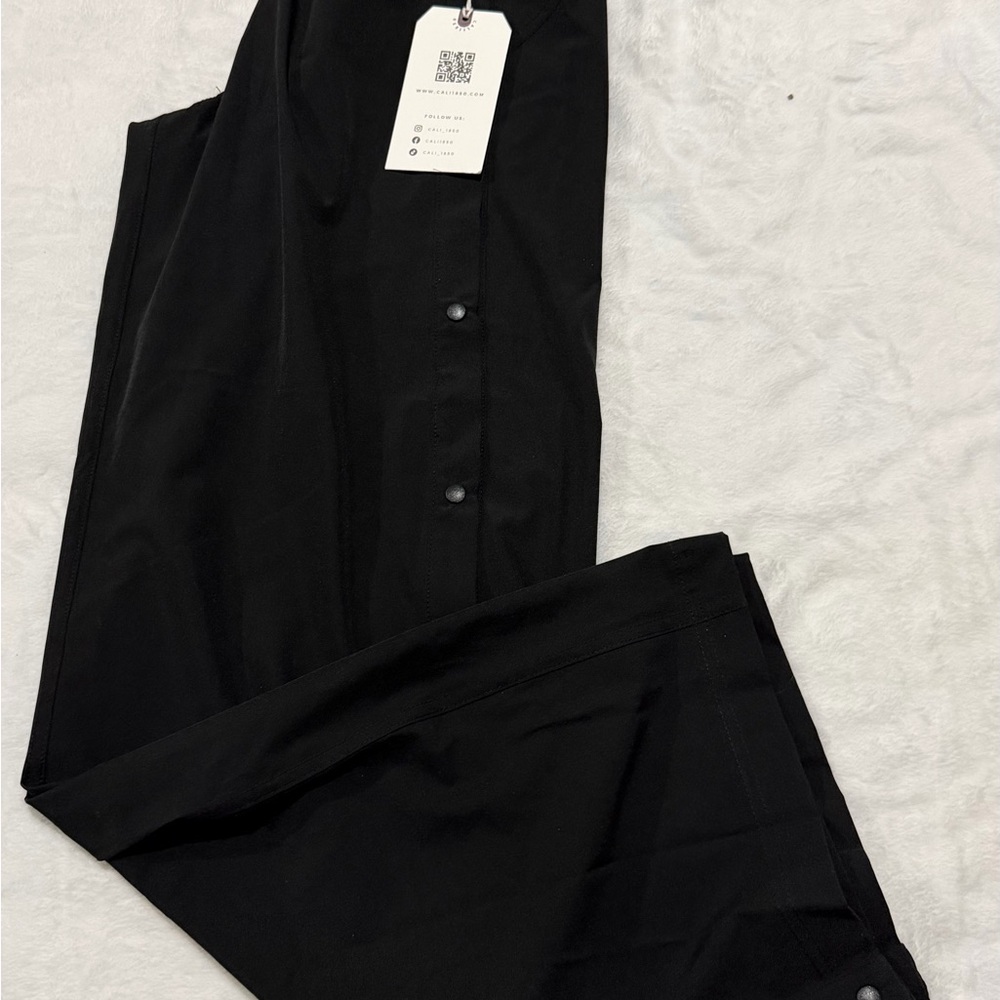 Women's Black Track Pants